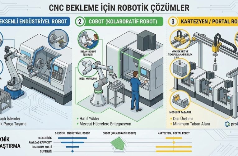 CNC Operasyonlarında Yeni Dönem: Robotik Besleme ve Akıllı Tutucu Sistemleri