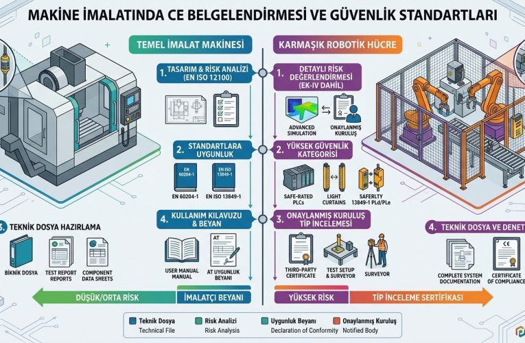 Makine İmalatında CE Belgelendirmesi: Güvenlik ve Uygunluk Rehberi