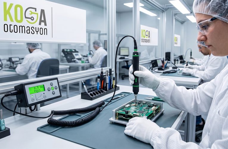 Üretimde Elektrikli Tork Kontrollü Tornavidalar